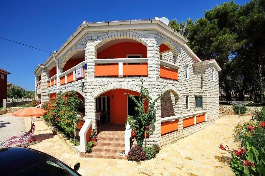 Apartment In Vir With Sea View, Balcony, Air Conditioning, Wi-Fi Croatia